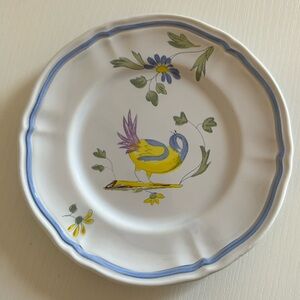 Vintage Longchamp “Perouges”Bread and Butter Plates - Set of 4